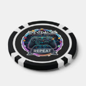 RespawnおよびRepeat Gamer Controller ポーカーチップ (シングル)