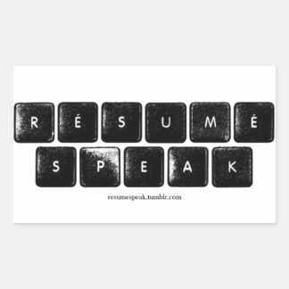 ReSpeakロゴシール 長方形シール