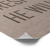 Respect A Man Poster ポスター (角)