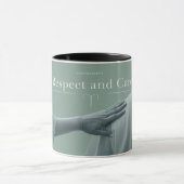 Respect and Mag気に – 正インスパイア位 マグカップ (中央)