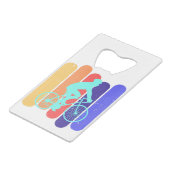 RESPECT BICYCLE クレジットカード栓抜き (正面アングル)