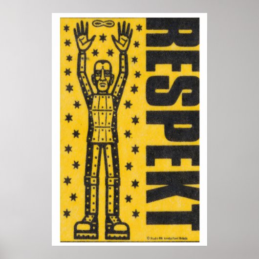 Respect - Matchbox Print - Aesthetic Wall Art ポスター (正面)