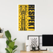 Respect - Matchbox Print - Aesthetic Wall Art ポスター (ホームオフィス)