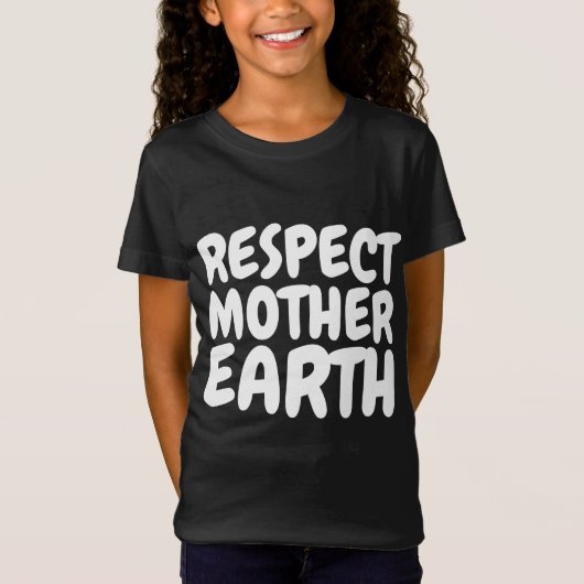 RESPECT MOTHER EARTH Tシャツ (正面)