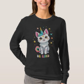 Respect & Support Purride Cat Shirt Lesbian Tシャツ (正面)