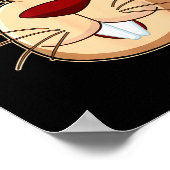 Respect The Groundhog Day Funny Groundhog Face  ポスター (角)