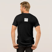 respect the hustle トライブレンドTシャツ (裏面全面)