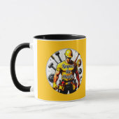 Respect the Hustle Construction Worker Design – La マグカップ (左)