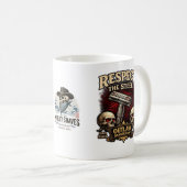 Respect the Steel DE Mug コーヒーマグカップ (正面右)