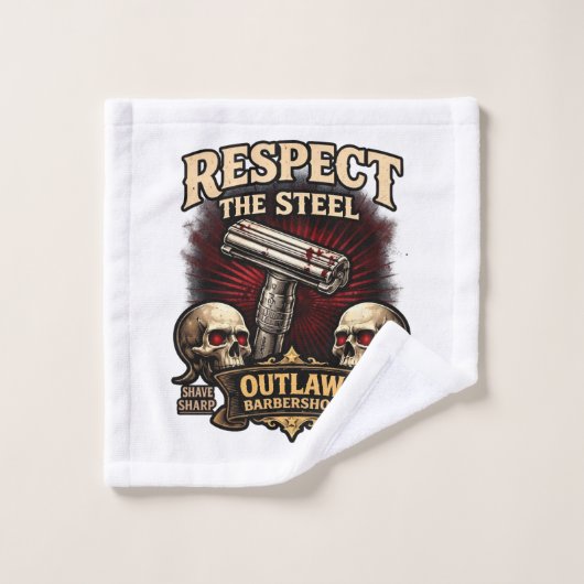 Respect the Steel DE Washcloth ウォッシュタオル (ウォッシュタオル)