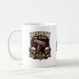 Respect the Steel – Double Edge Razor Mug コーヒーマグカップ