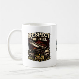Respect the Steel Straight Mug コーヒーマグカップ