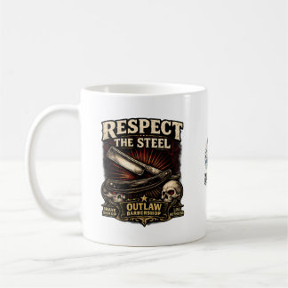 Respect the Steel Straight Mug コーヒーマグカップ