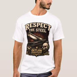Respect the Steel Straight RazorT Tシャツ