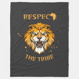 Respect the Tribe | Fleece Blanket フリースブランケット