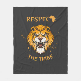 Respect The Tribe | Fleece Blanket フリースブランケット