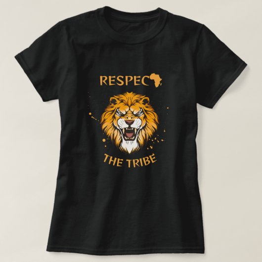 Respect The Tribe | T-shirt Tシャツ (デザイン正面)