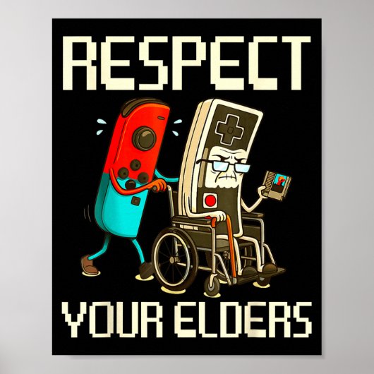 Respect Your Elders Gaming Clic  ポスター (正面)