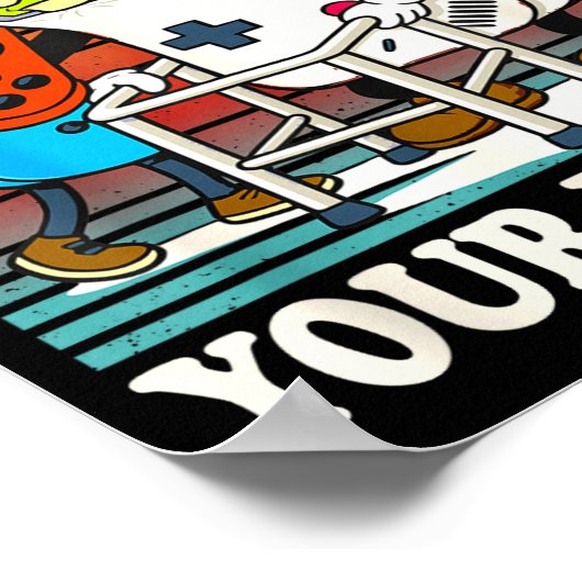 Respect Your Elders Gaming Control 80s Retro Funny ポスター (角)