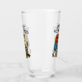 Respect Your Elders Gaming Control Retro Funny タンブラーグラス (左)