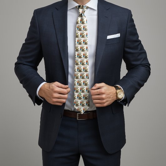 Respect Your Elders Gaming Control Retro Funny ネクタイ