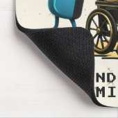 Respect Your Elders Gaming Control Retro Funny マウスパッド (コーナー)