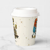 Respect Your Elders Gaming Control Retro Funny 紙コップ (右)