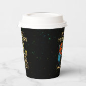 Respect Your Elders Gaming Control Retro Funny 紙コップ (左)