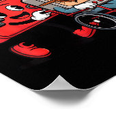 Respect Your Elders Gaming Control Retro Funny Gam ポスター (角)