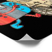 Respect Your Elders Gaming Control Retro Funny Gam ポスター (角)