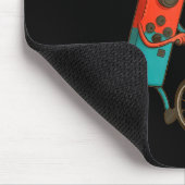 Respect Your Elders Gaming Control Retro Funny Gam マウスパッド (コーナー)