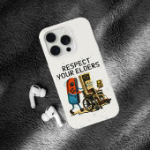 Respect Your Elders Gaming Control Retro Funny iPhoneケース