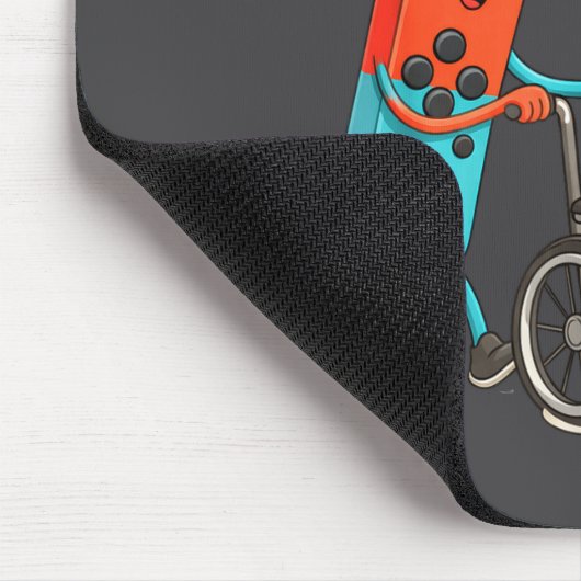 Respect Your Elders Retro Gaming Funny Controller マウスパッド (コーナー)