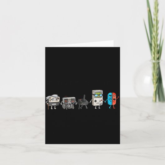 Respect Your Elders Retro Gaming Funny Gamer Contr カード (正面)