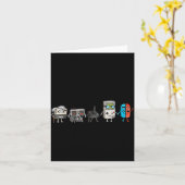 Respect Your Elders Retro Gaming Funny Gamer Contr カード (黄色い花)