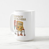 Respect Your Elders Retro Gaming Funny Gamer Contr コーヒーマグカップ (正面左)
