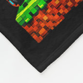 Respect Your Elders Retro Gaming Funny Gamer Contr フリースブランケット (角)