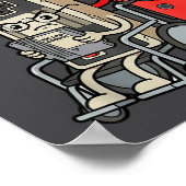 Respect Your Elders Retro Gaming Funny Gamer Contr ポスター (角)