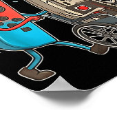 Respect Your Elders Retro Gaming Funny Gamer Contr ポスター (角)