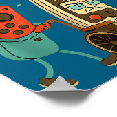 Respect Your Elders Retro Gaming Funny Gamer Contr ポスター (角)