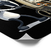 Respect Your Elders Retro Gaming Funny Gamer Contr ポスター (角)