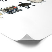 Respect Your Elders Retro Gaming Funny Gamer Contr ポスター (角)