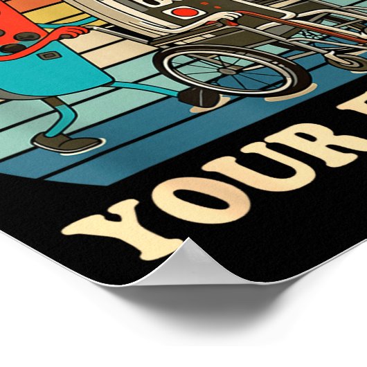 Respect Your Elders Retro Gaming Funny Gamer Contr ポスター (角)