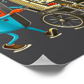 Respect Your Elders Retro Gaming Funny Gamer Contr ポスター (角)