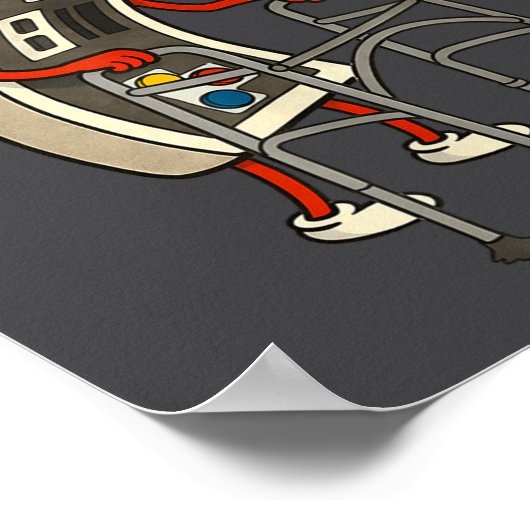 Respect Your Elders Retro Gaming Funny Gamer Contr ポスター (角)