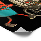 Respect Your Elders Retro Gaming Funny Gamer Contr ポスター (角)