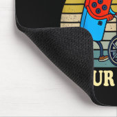 Respect Your Elders Retro Gaming Funny Gamer Contr マウスパッド (コーナー)