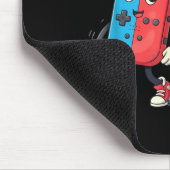 Respect Your Elders Retro Gaming Funny Gamer Contr マウスパッド (コーナー)