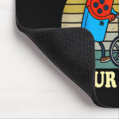 Respect Your Elders Retro Gaming Funny Gamer Contr マウスパッド (コーナー)