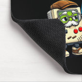 Respect Your Elders Retro Gaming Funny Gamer Contr マウスパッド (コーナー)